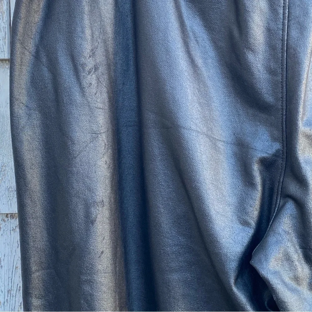 Sean John Black Wax Coated Men’s Joggers